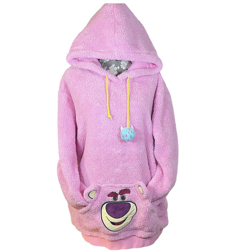Womens 2X Disney Toy Story Lotso Sherpa Hoodie